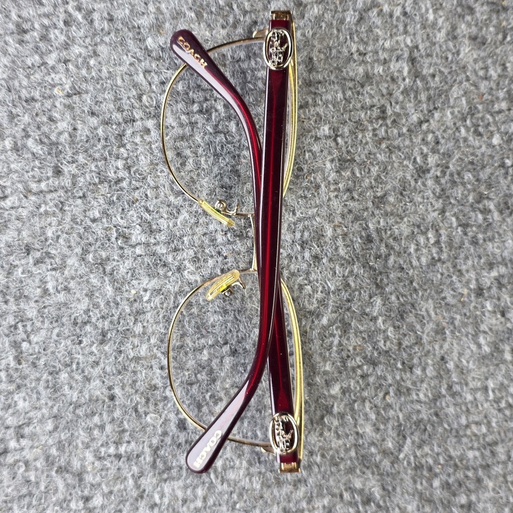 Coach HC 5130 9385 Shiny Rose Gold Burgundy 53-17-140 EYEGLASSES - Picture 9 of 10